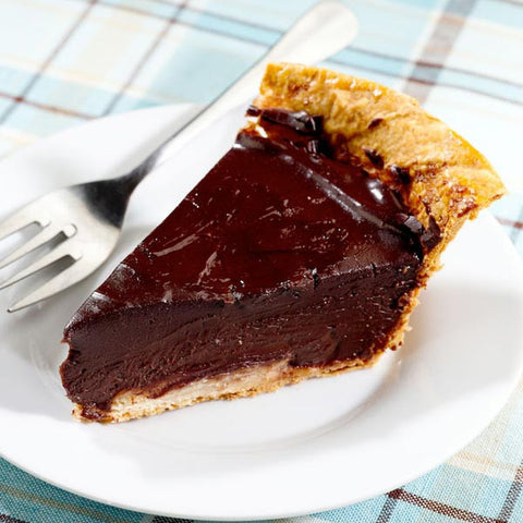 Dark Chocolate Pudding Pie