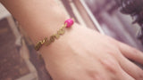 Neon Love bracelet