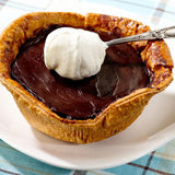 Dark Chocolate Pudding Pie