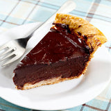 Dark Chocolate Pudding Pie