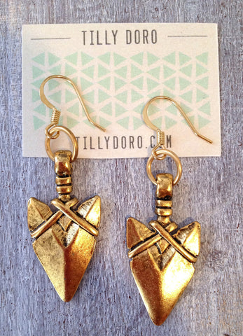 Arrowhead Earrings